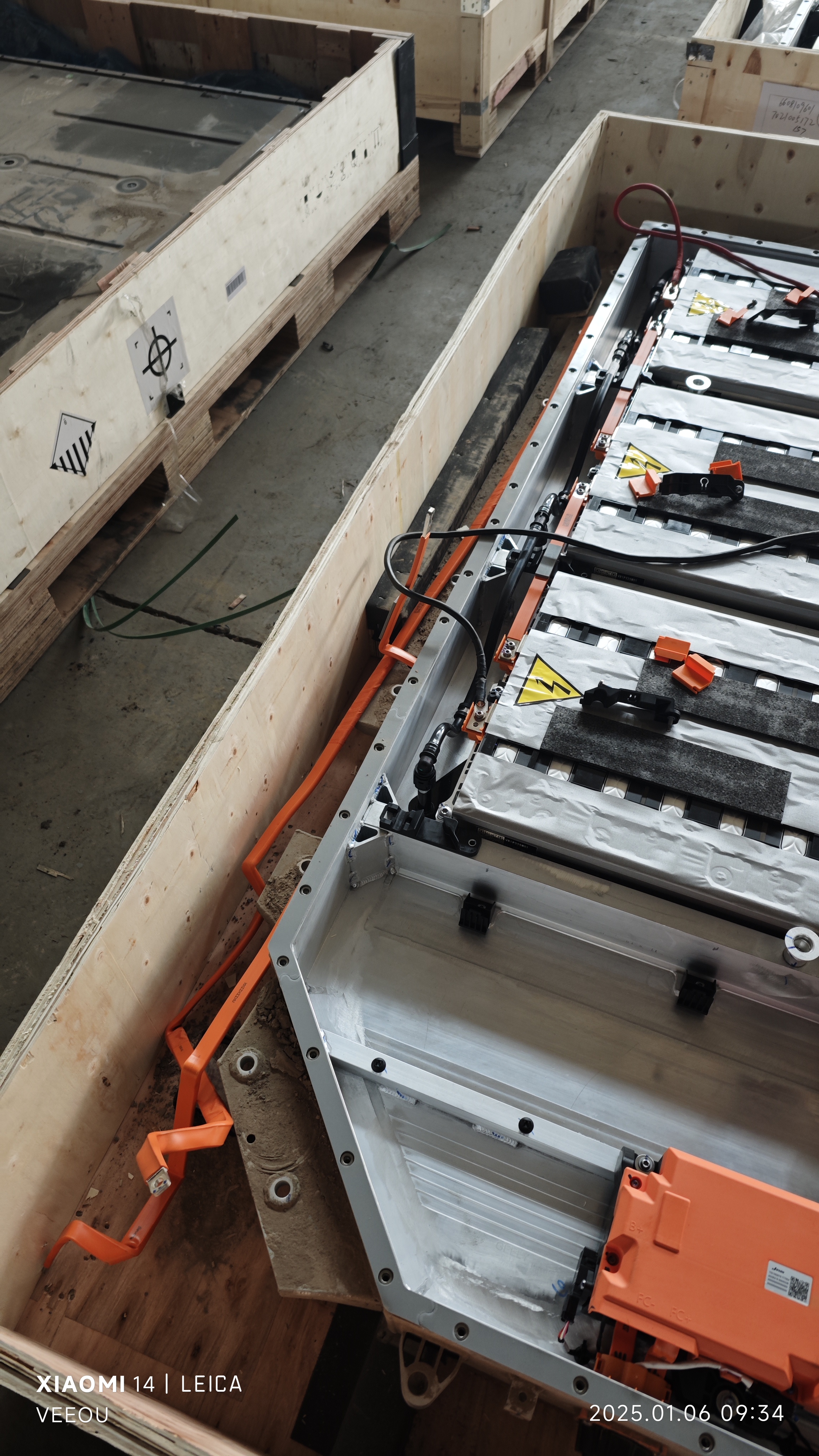 新能源汽车维修返厂电池组试验